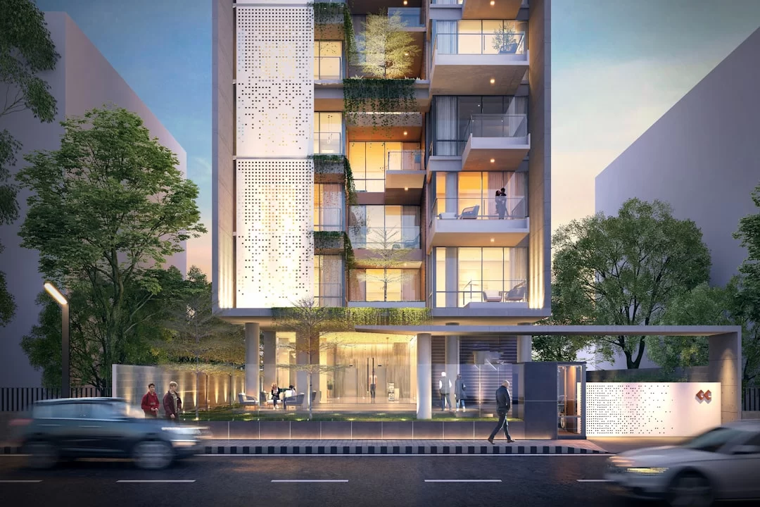 Olympiakent 3+1 daire geniş salon ve balkon tasarımı